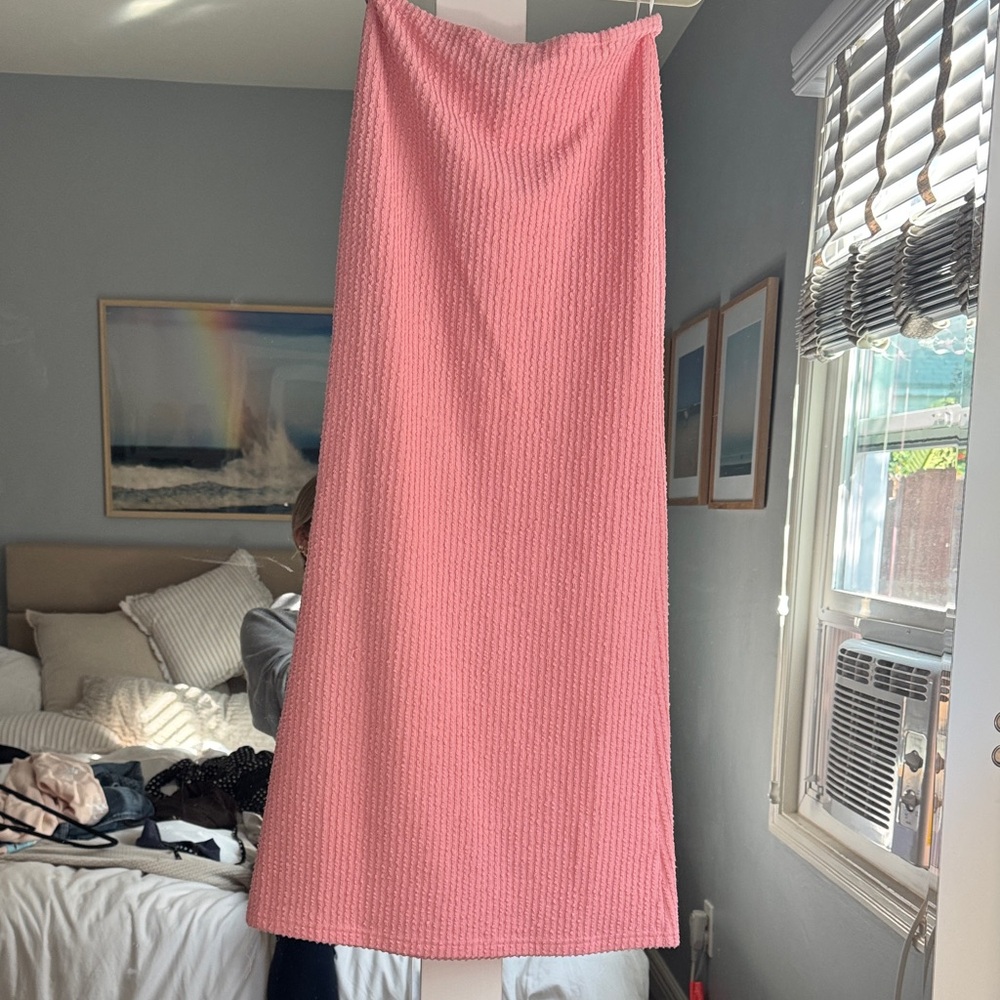 Princess Polly Pink Maxi Skirt